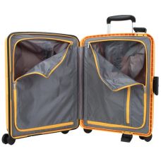 Чемодан Travelite Terminal Yellow S на 4 колесах, желтый
