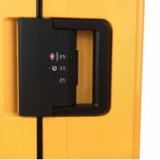 Чемодан Travelite Terminal Yellow S на 4 колесах, желтый