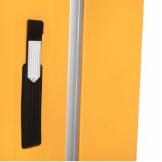 Чемодан Travelite Terminal Yellow S на 4 колесах, желтый
