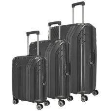 Чемодан Travelite Elvaa Black S на 4 колесах, черный