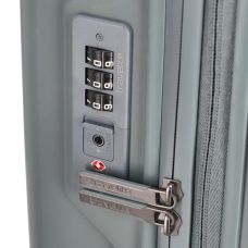Чемодан Travelite Elvaa Bluegrey L на 4 колесах, голубой