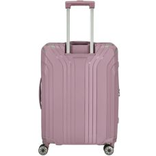 Валіза Travelite Elvaa Rose M exp на 4 колесах, рожева