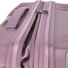 Валіза Travelite Elvaa Rose M exp на 4 колесах, рожева