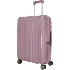 Валіза Travelite Elvaa Rose M exp на 4 колесах, рожева