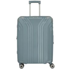 Чемодан Travelite Elvaa Bluegrey M exp на 4 колесах, голубой