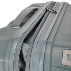 Чемодан Travelite Elvaa Bluegrey M exp на 4 колесах, голубой