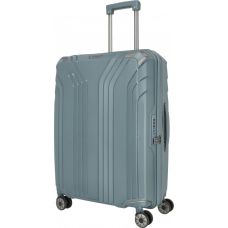 Чемодан Travelite Elvaa Bluegrey M exp на 4 колесах, голубой