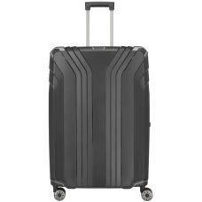 Чемодан Travelite Elvaa Black L на 4 колесах, черный