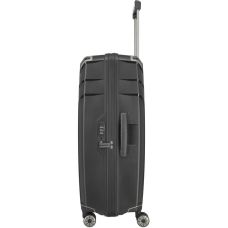 Чемодан Travelite Elvaa Black L на 4 колесах, черный