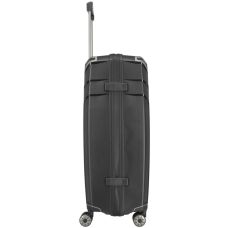 Чемодан Travelite Elvaa Black L на 4 колесах, черный