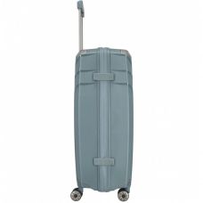 Чемодан Travelite Elvaa Bluegrey L на 4 колесах, голубой