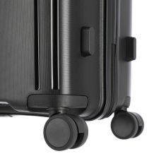 Чемодан Travelite Vaka Black L на 4 колесах, черный