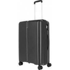 Валіза Travelite Vaka Black M на 4 колесах, чорна