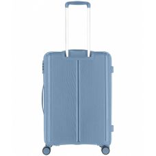 Чемодан Travelite Vaka Bluegrey M на 4 колесах, голубой