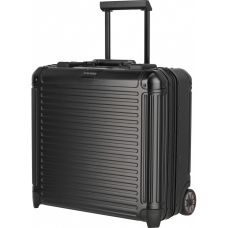 Бизнес-кейс Travelite Next Black на 2 колесах, черный