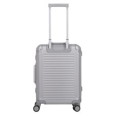 Чемодан Travelite Next Silver S на 4 колесах, серебристый