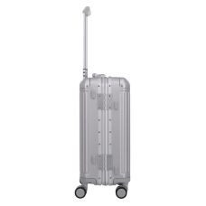 Чемодан Travelite Next Silver S на 4 колесах, серебристый