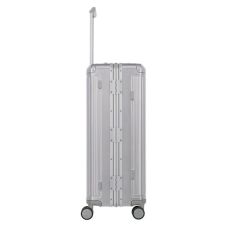 Чемодан Travelite Next Silver M на 4 колесах, серебристый