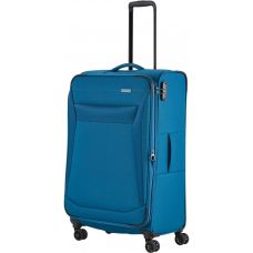 Валіза Travelite Chios Petrol L exp на 4 колесах, синя