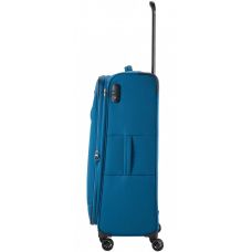 Валіза Travelite Chios Petrol L exp на 4 колесах, синя