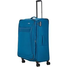 Чемодан Travelite Chios Petrol L exp на 4 колесах, синий