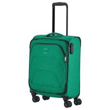 Чемодан Travelite Adria Green S на 4 колесах, зеленый