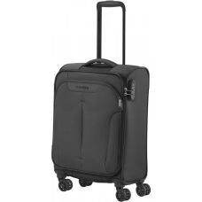 Чемодан Travelite Croatia Anthracite S на 4 колесах, серый