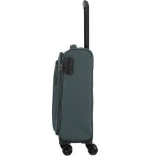 Чемодан Travelite Croatia Forest Green S на 4 колесах, зеленый
