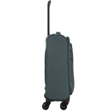 Чемодан Travelite Croatia Forest Green S на 4 колесах, зеленый