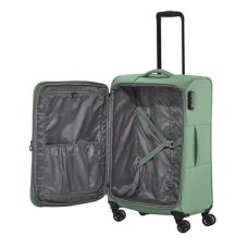Валіза Travelite Croatia Mint М exp на 4 колесах, м'ятна