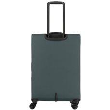 Валіза Travelite Croatia Forest Green М exp на 4 колесах, зелена