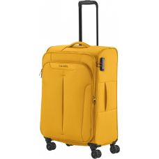 Валіза Travelite Croatia Curry М exp на 4 колесах, жовта