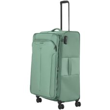 Чемодан Travelite Croatia Mint L exp на 4 колесах, мятный