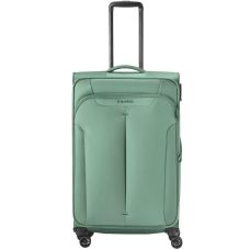 Чемодан Travelite Croatia Mint L exp на 4 колесах, мятный