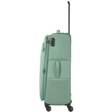 Чемодан Travelite Croatia Mint L exp на 4 колесах, мятный