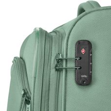 Чемодан Travelite Croatia Mint L exp на 4 колесах, мятный