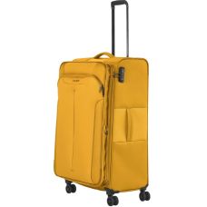Чемодан Travelite Croatia Curry L exp на 4 колесах, желтый