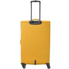 Чемодан Travelite Croatia Curry L exp на 4 колесах, желтый