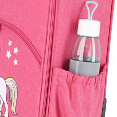 Чемодан детский Travelite Youngster Pink Unicorn S на 2 колесах, розовый
