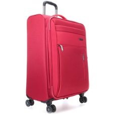 Чемодан Travelite Capri Red L exр на 4 колесах, красный
