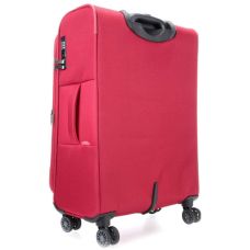 Чемодан Travelite Capri Red L exр на 4 колесах, красный