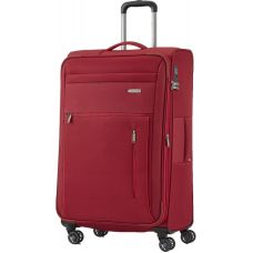 Чемодан Travelite Capri Red L exр на 4 колесах, красный
