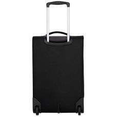 Чемодан Travelite Cabin Black S exp на 2 колесах, черный