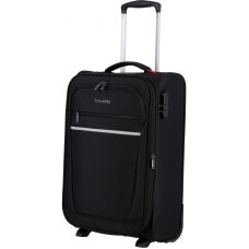 Чемодан Travelite Cabin Black S exp на 2 колесах, черный Чемодан Travelite Cabin Black S exp на 2 колесах, черный