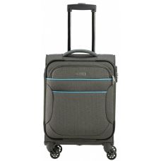 Чемодан+сумка Travelite Story Anthracite S на 4 колесах, серый