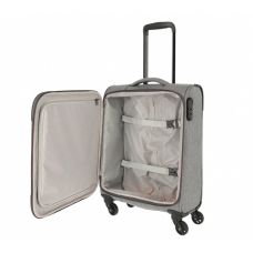 Чемодан Travelite Boja Anthracite S на 4 колесах, серый