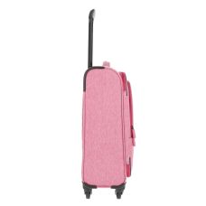 Чемодан Travelite Boja Pink S на 4 колесах, розовый