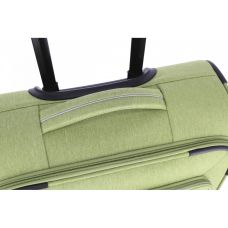 Чемодан Travelite Boja Green M на 4 колесах, зеленый