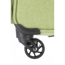 Чемодан Travelite Boja Green M на 4 колесах, зеленый
