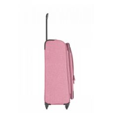Валіза Travelite Boja Pink M на 4 колесах, рожева